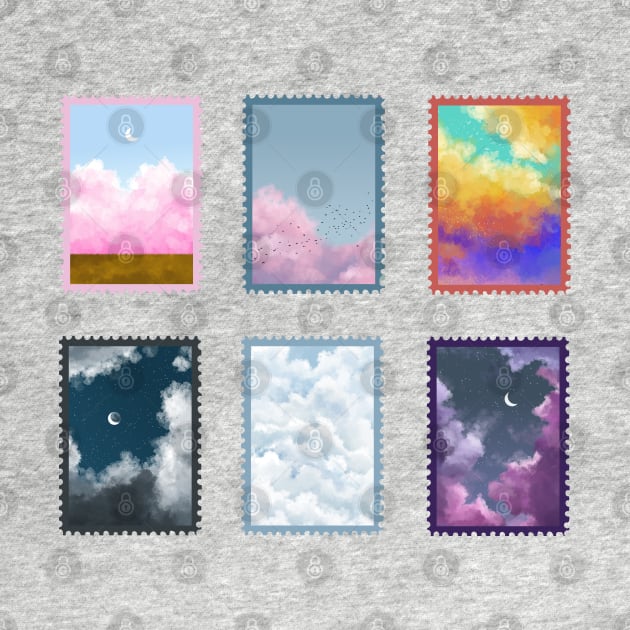 Postage Stamps by lindepet